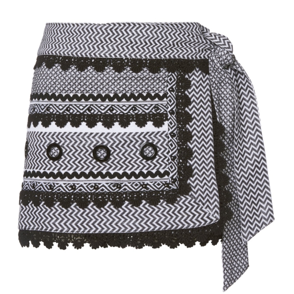 DODO BAR OR Aviya Black Skirt